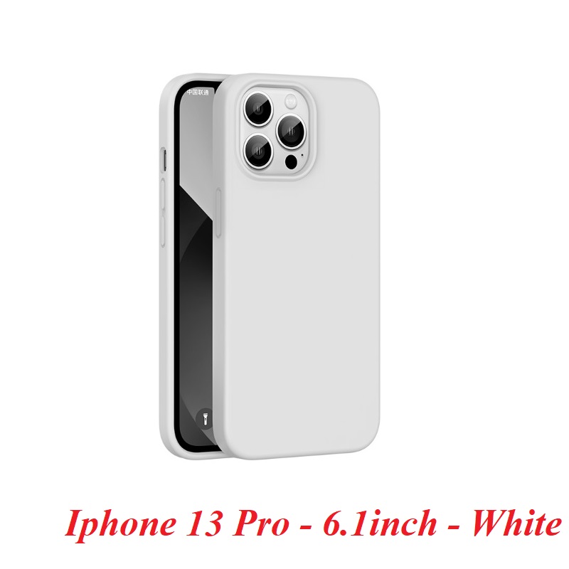 Ugreen 90166 6.1inch for iPhone 13 Pro White Silky Silicone Protective Case LP545