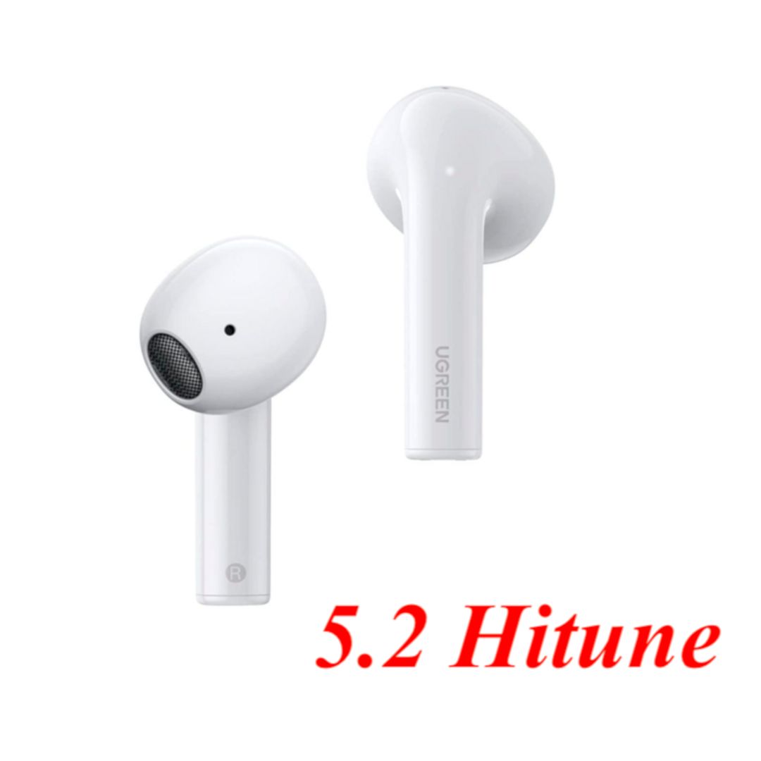 Ugreen 50647 Bluetooth 5.2 HiTune H3 White True Wireless Stereo Earbuds WS109