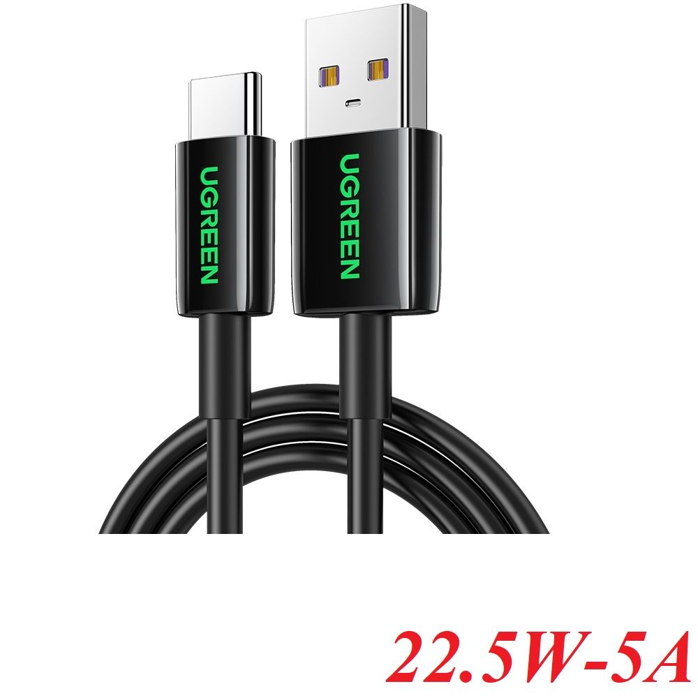 Ugreen 80577 22.5w 5a super fast charger suitable for Huawei and phone black us357