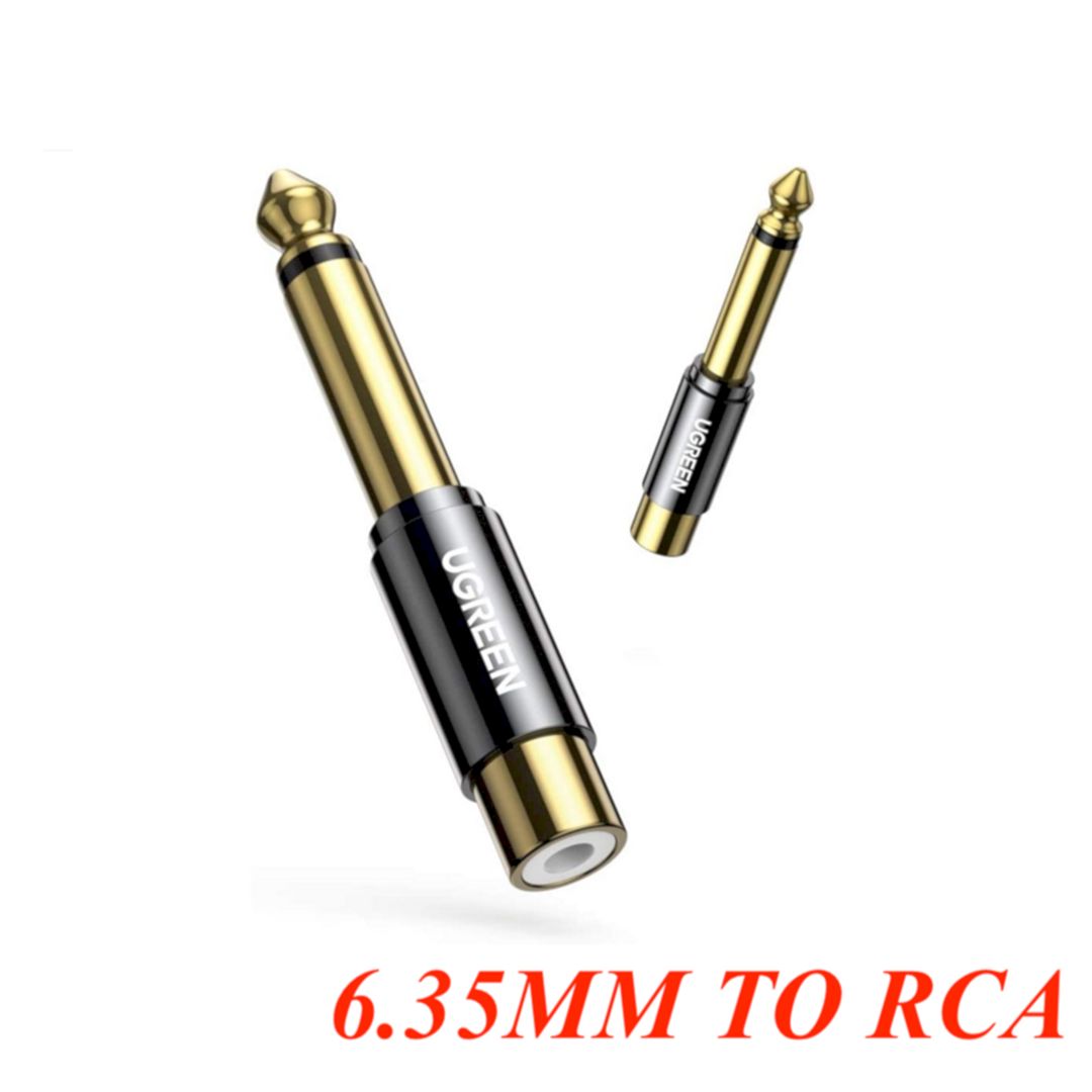Ugreen 80731 6.35mm Male to RCA Female Adapter AV169