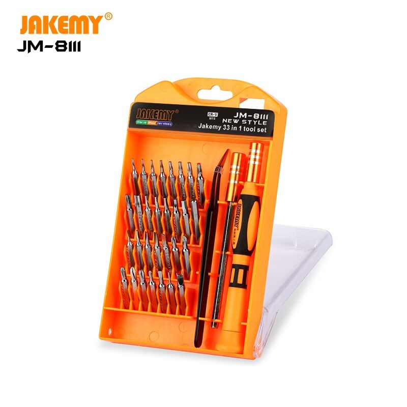 Jakemy 16912 JM8111  Bộ Tua Vít Sửa Chữa Máy Tính 33 Trong 1