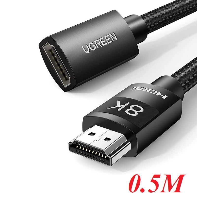 Ugreen 40400 0.5M 8K 60hz 2.1 HDMI Extension male to female Cable HD151