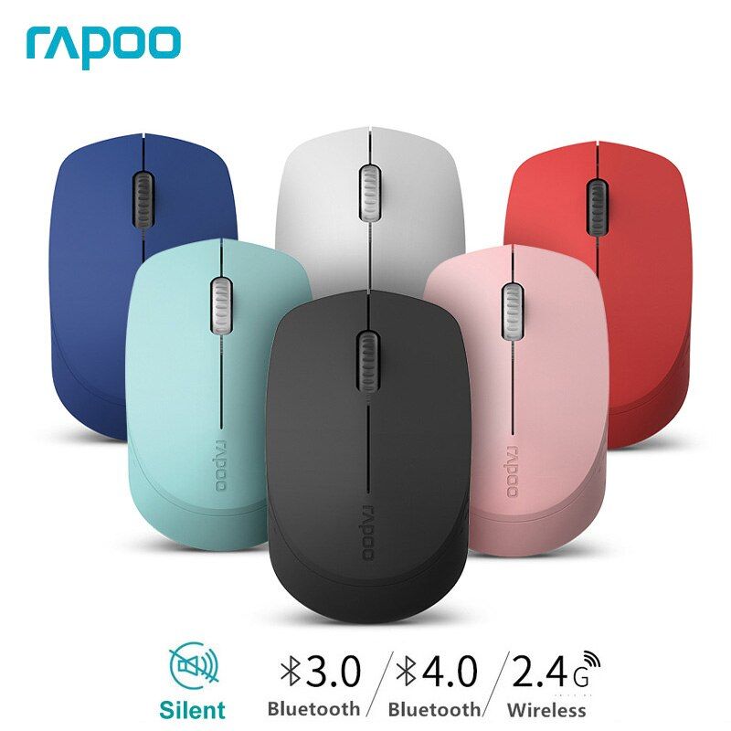 Rapoo 15578 M100 Chuột bluetoot WL nhiều màu silent chính hãng