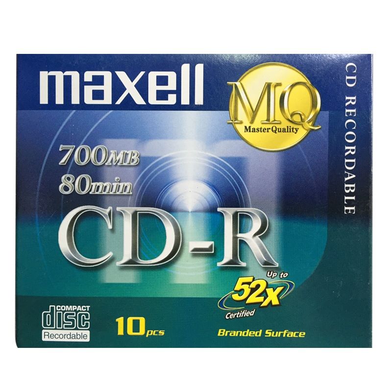 Maxell 17725 Đĩa CD 700MB có hộp