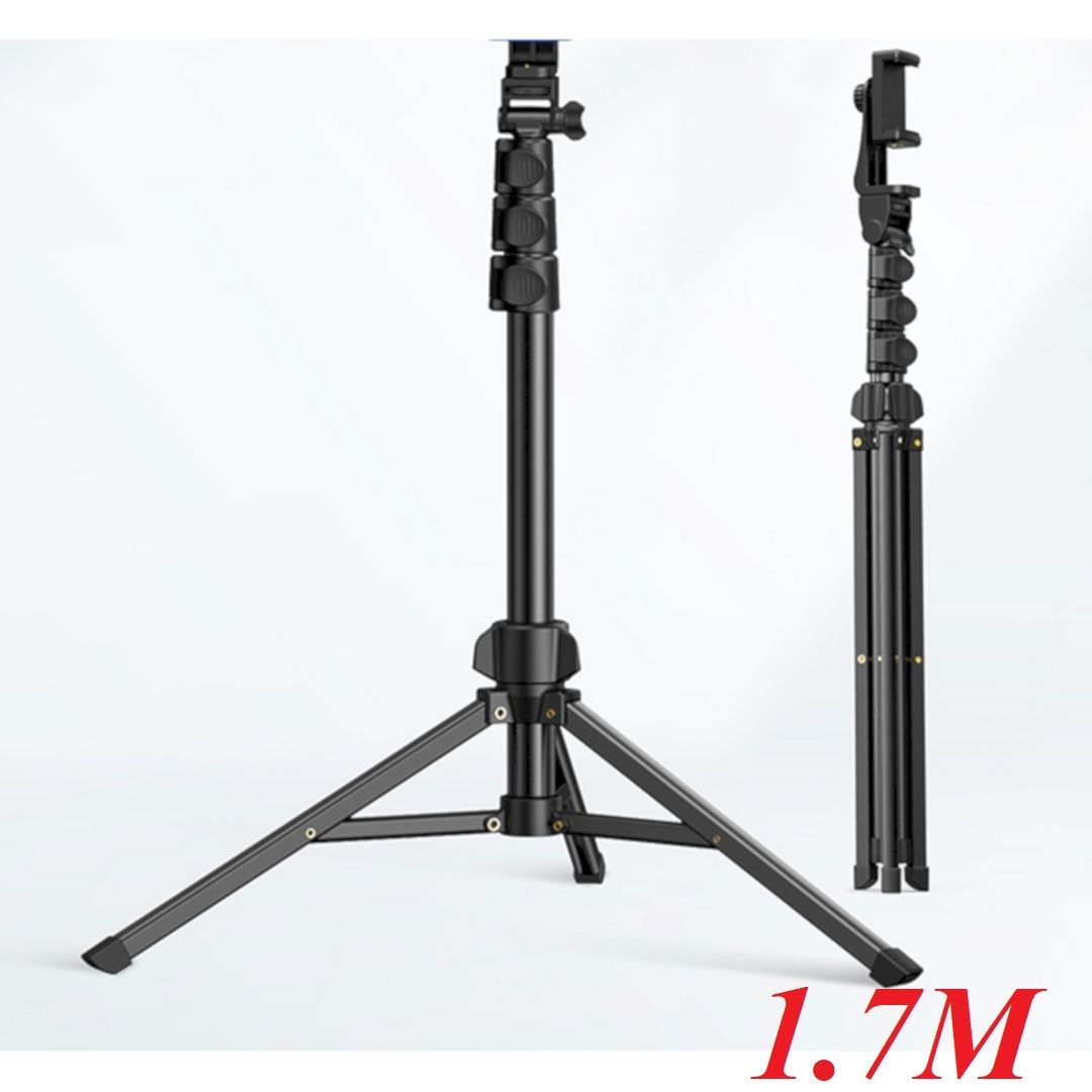 Ugreen 90235 1.7m 180 degree 7.2inch Floor live broadcast Foldable & Portable 1.7m/5'5'' Phone Tripod Stand LP337