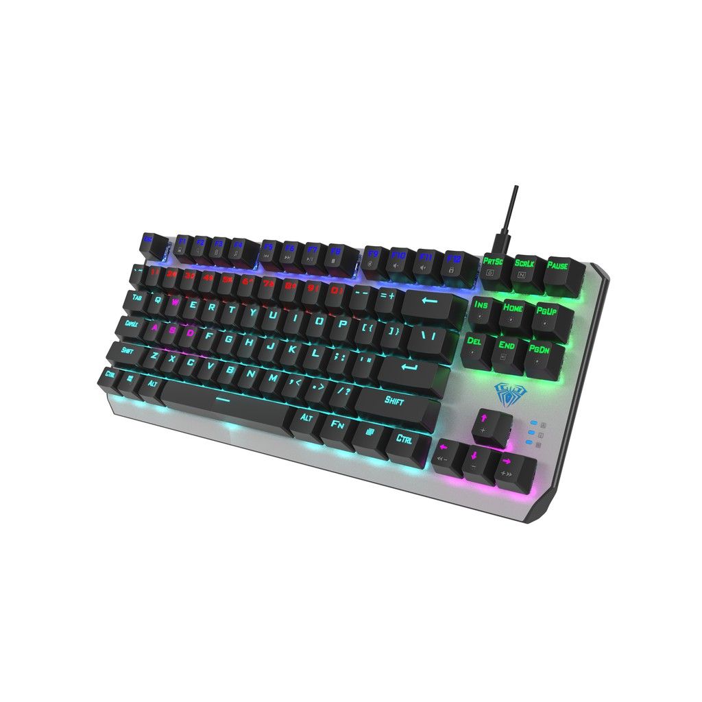OEM-DH AULA F2067 16383 màu đen xám Bàn phím chơi game