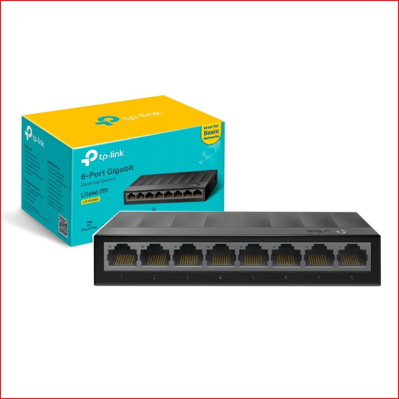 Tplink 18837 LS1008G 8Port gigabit bộ chia cổng mạng
