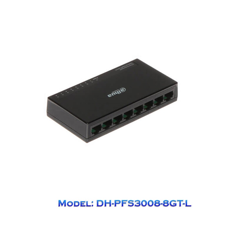 Dahua 19691 DH-PFS3008-8G hub chia mạng 8 cổng gigabit