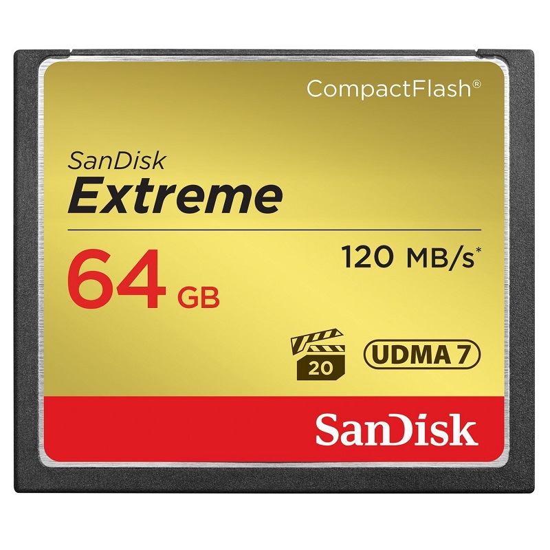 Sandisk 19100 CF 64GB EXTREME 800X 120MB