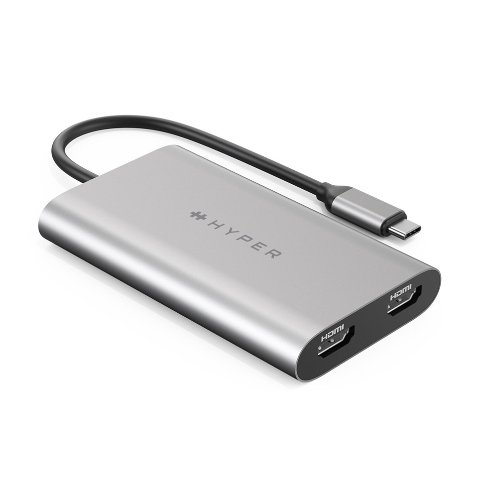HYPER 19009 M1 - HDM1 Cổng chuyển Hyperdrive Dual 4k HDMI USA-C hub for Macbook