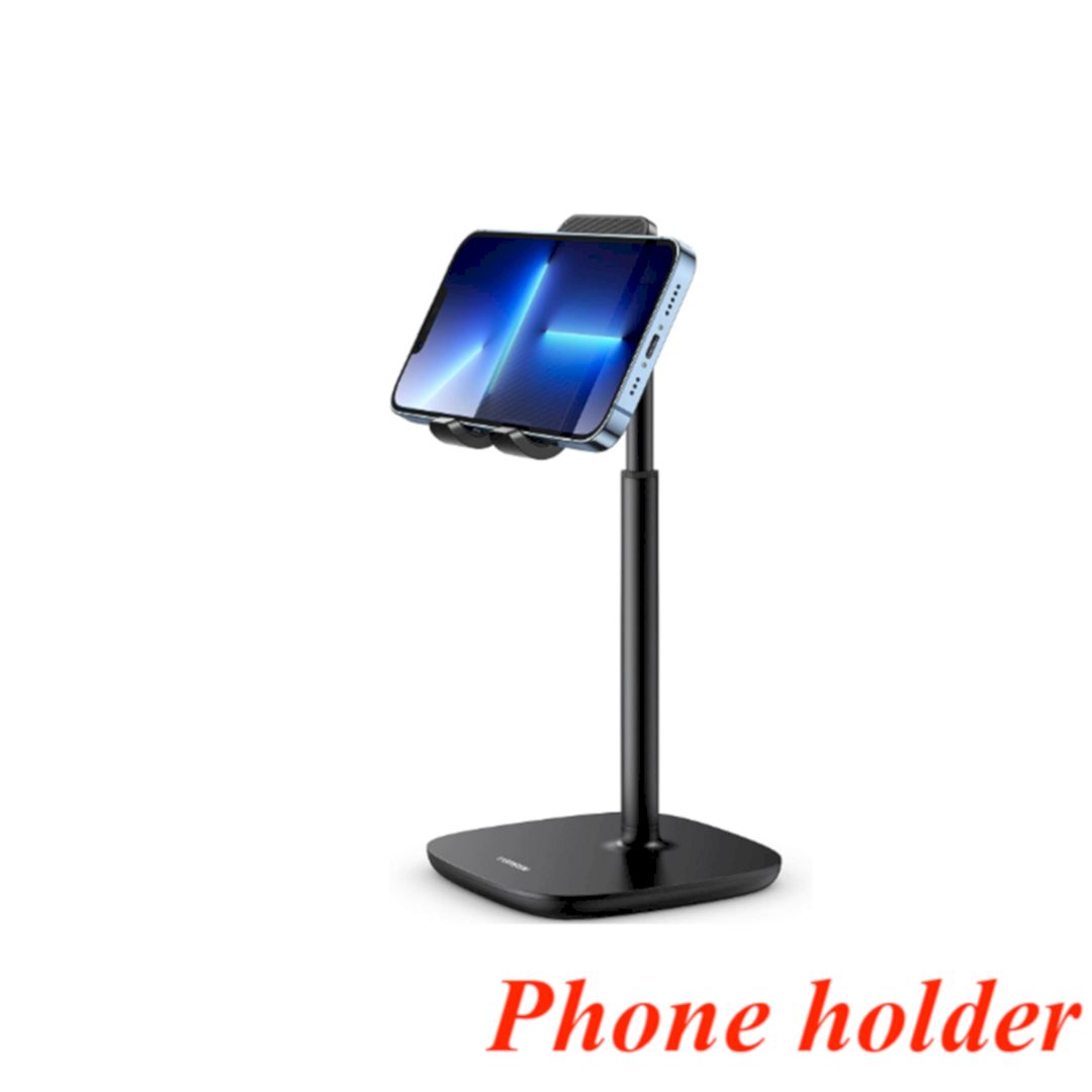 Ugreen 80194 7.9inch max Black Adjustable Desk Phone Holder PC+ABS case Alloy support rod LP280