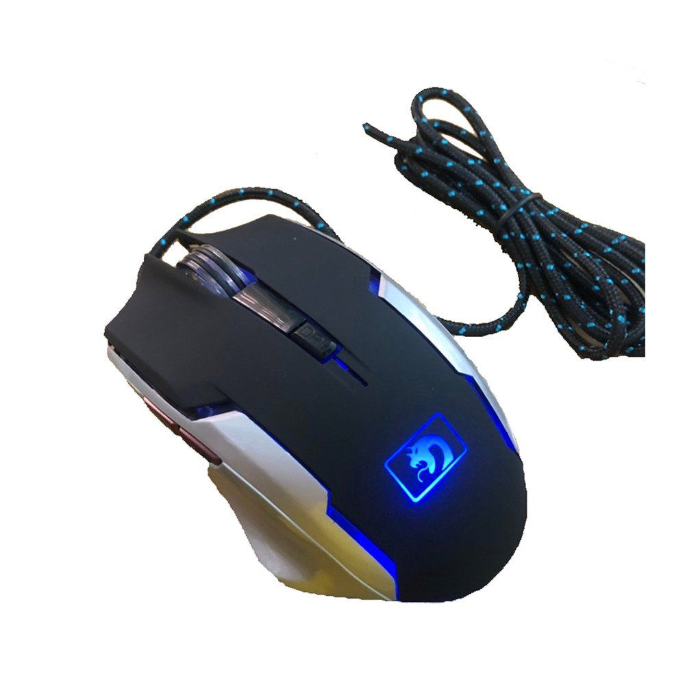 Oem 18398 MTV398 Màu đen chuột game đèn led dây dù
