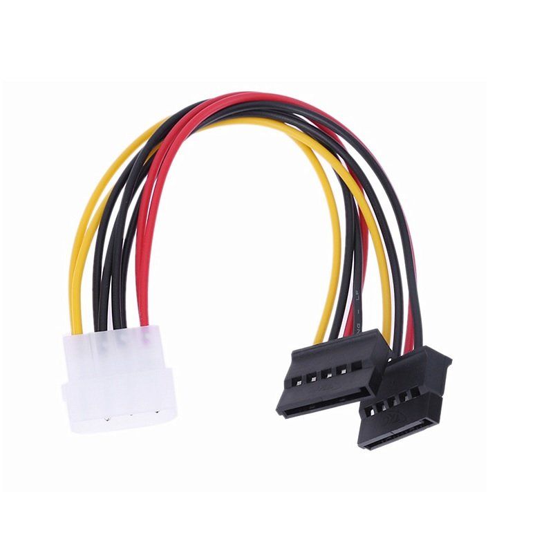 oem-ah 17803 Dây nguồn Sata 1 ra 2. 1 đầu trắng ra 2 đen