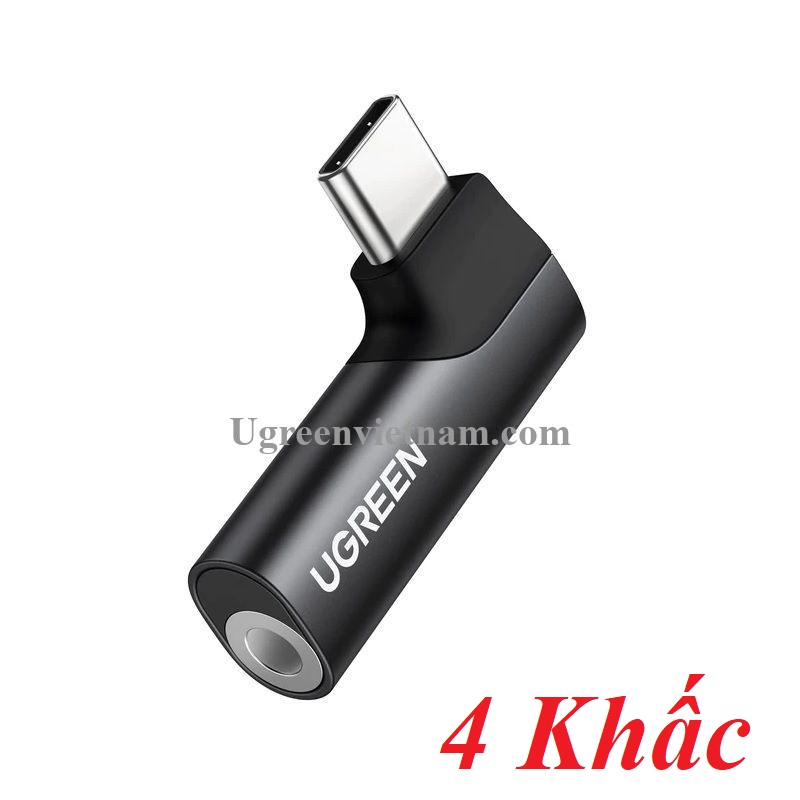 Ugreen 90577 4 Poles Trrs Usb C To 3.5Mm Audio Headphone Jack Adapter For Samsung Ipad Xiaomi Oneplus CM460