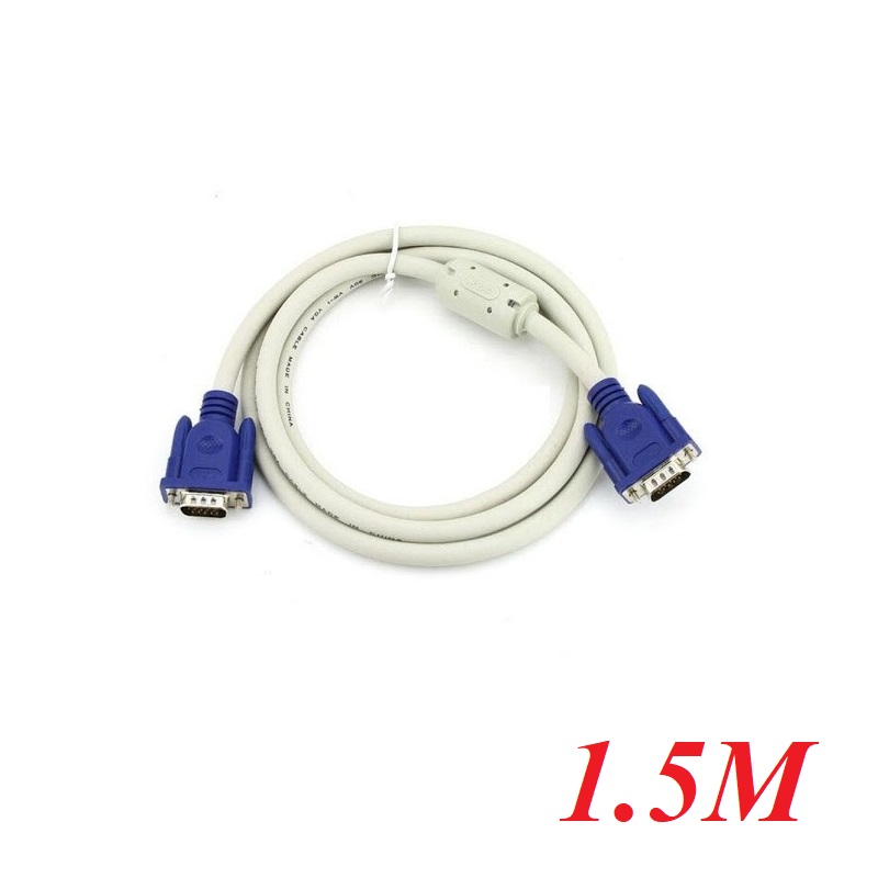 Kingmaster 19090 VMS 1.5M màu trắng Dây tín hiệu vga