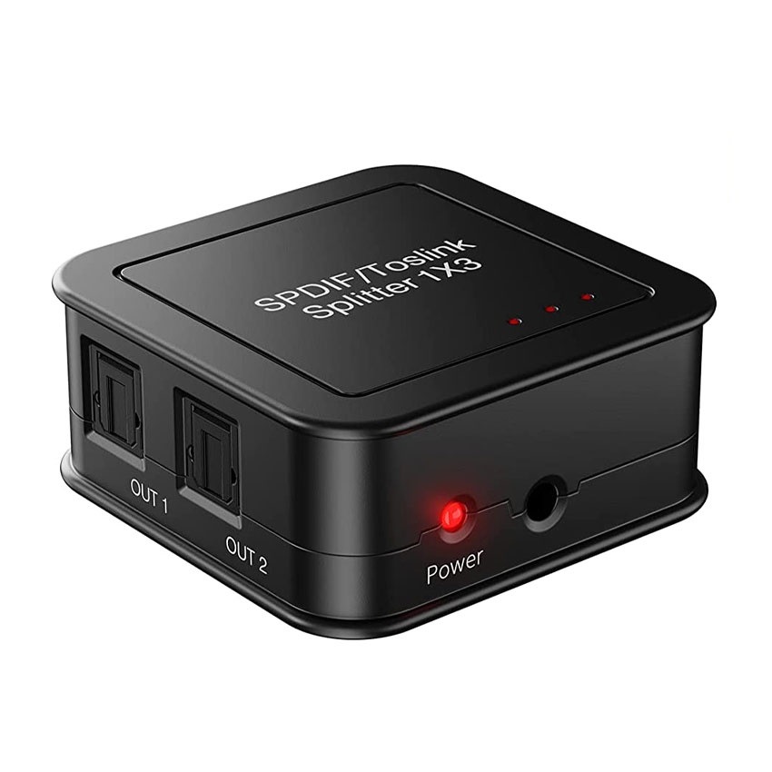 oem-ah 13030 Bộ chia Optical 1 ra 3 có nguồn