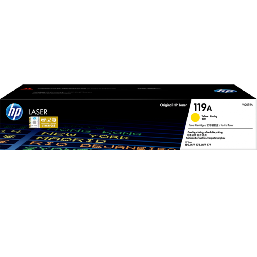 HP 11913  119A Mực hộp máy in laser màu vàng (W2091A)