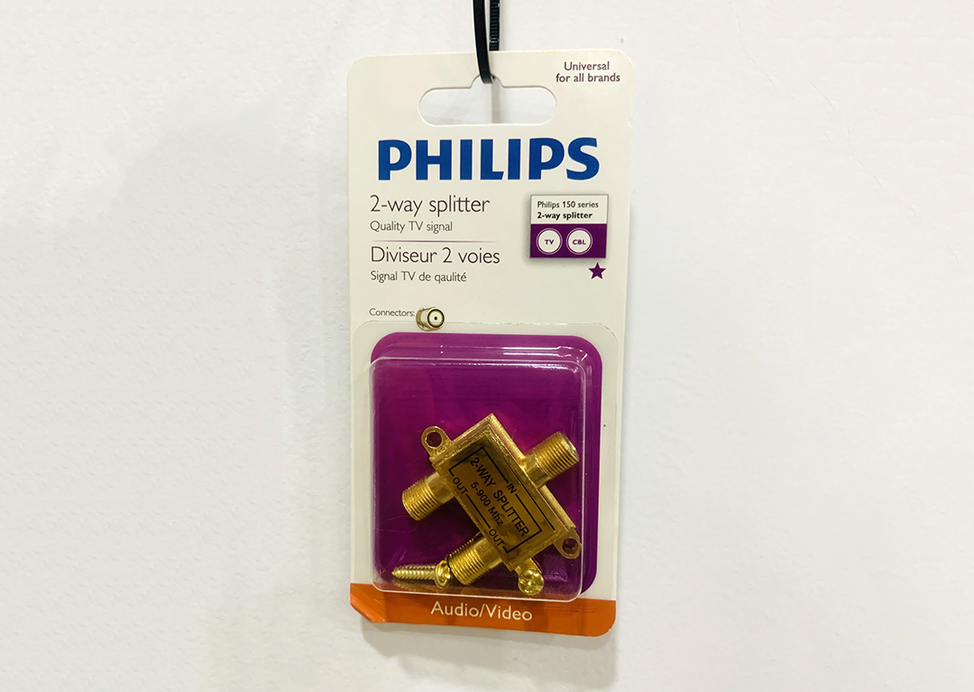 Philips 19809 SWV2000H  bộ chia truyền hình cáp