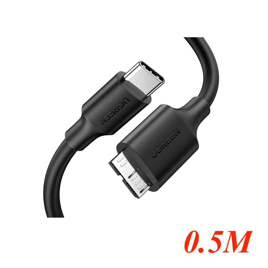 Ugreen 90996 0.5m USB type C to Micro B Cable M-M 0.5m Black US312