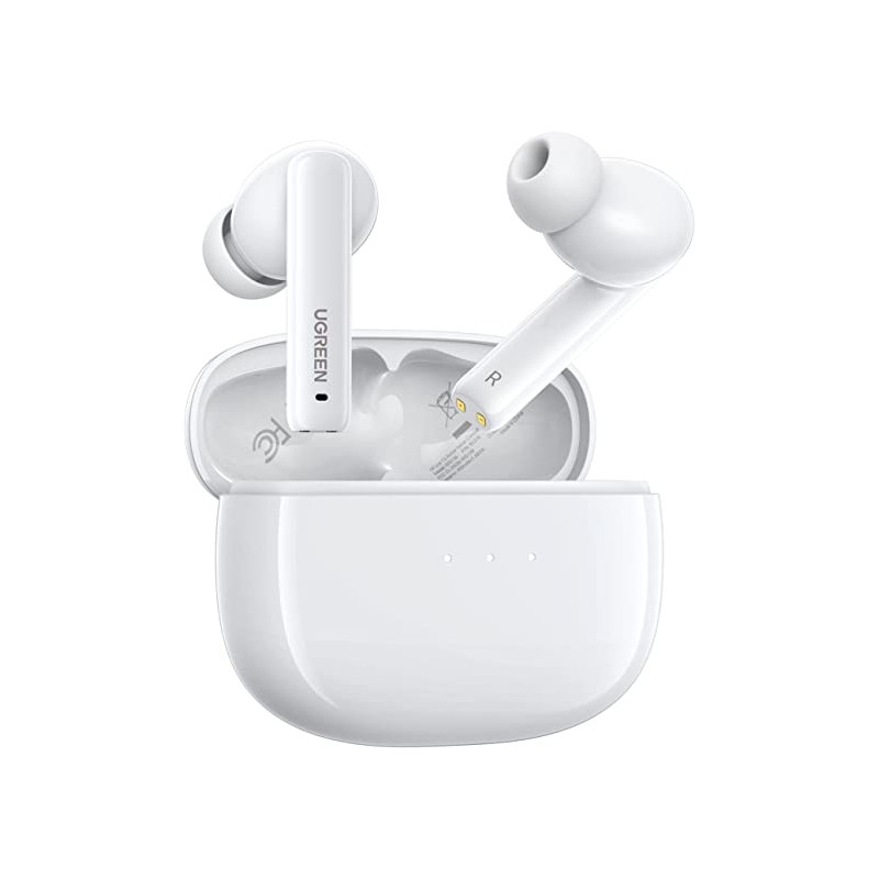 Ugreen 90206 White Hitune T3 Active Noise Cancelling Wireless Earbuds Ws106