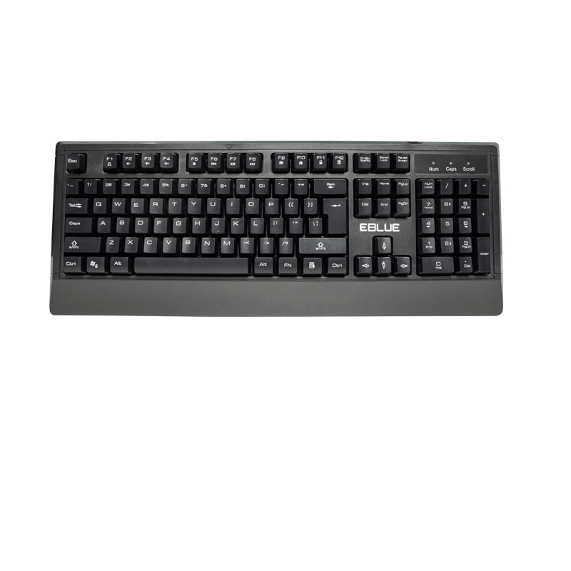 Eblue 26693 EKM046Pro màu đen bàn phím