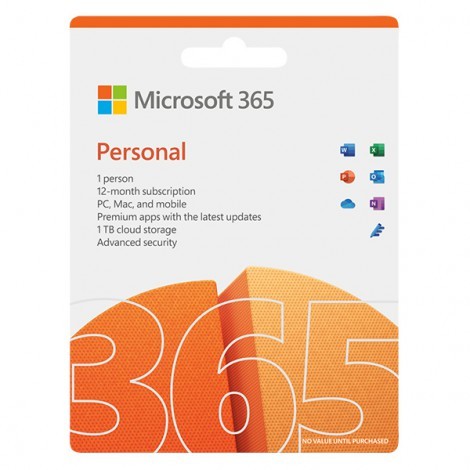 oem 28570 Phần mềm Microsoft FPP M365 Personal English APAC EM Subscr 1YR Medialess P8-QQ2-01398
