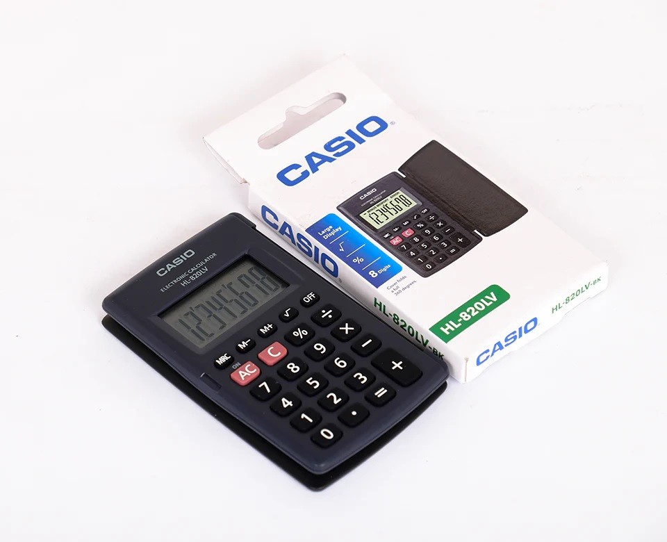 Casio 16363 HL820LV Máy tính cầm tay