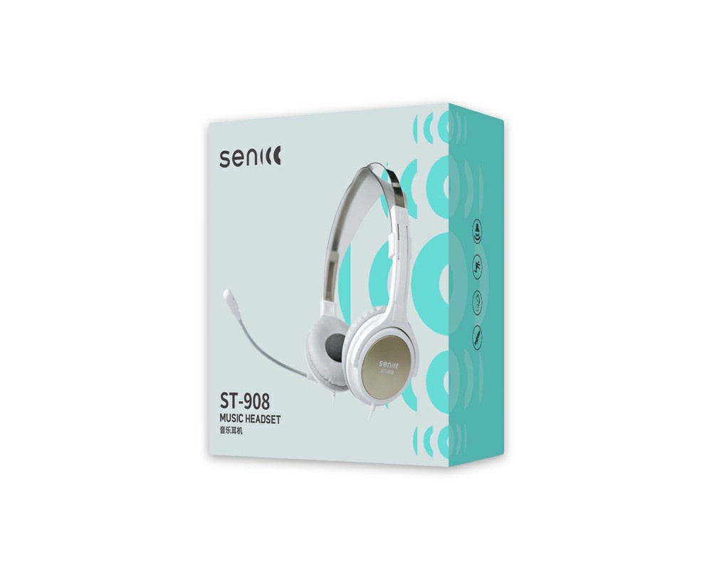 SENICC  26204 ST-908Tai nghe chụp tai 2 jack