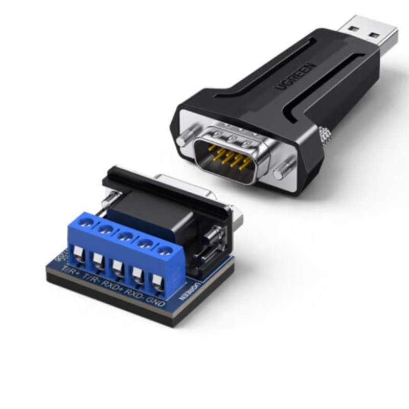Ugreen 80438 USB TO RS485/422 PORTABLE serial converter 9pin serial Industrial-grade FT232 chip cm345