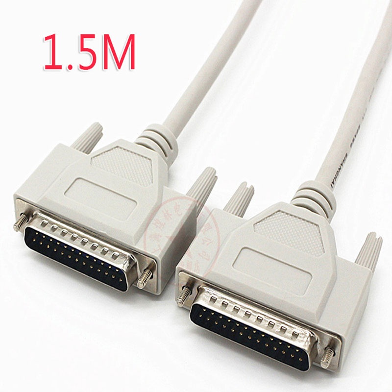 oem-ah 19302 DB25 1.5M Cáp cổng COM 25 chân nối thằng male to male