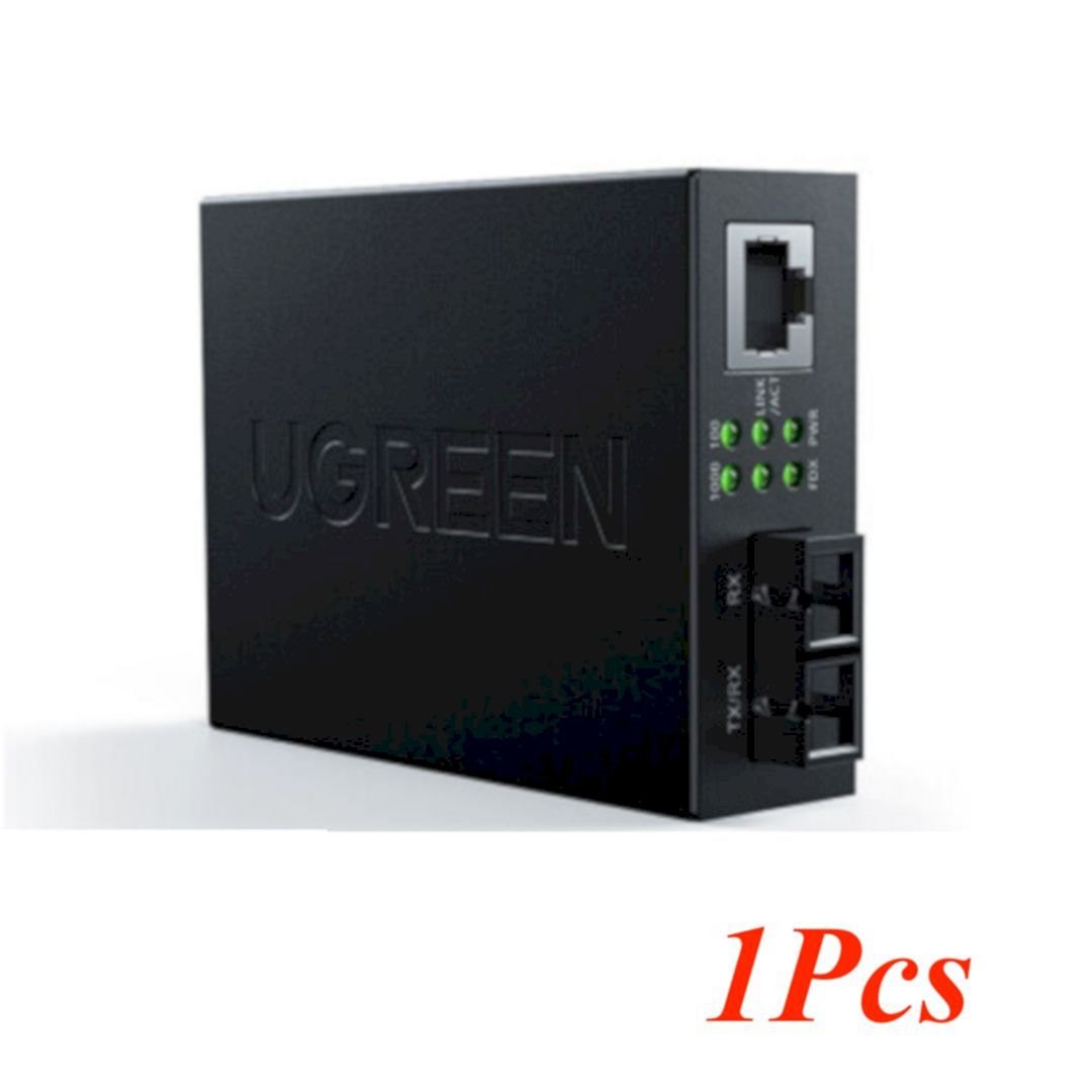 Ugreen 80169 1PCS Gigabit Duplex Single Mode FibeR optic Transceiver CM330
