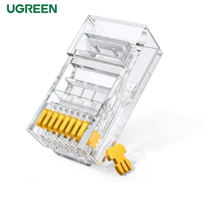 Ugreen 50960 100 pcs Pack Cat 6 Shielded Rj45 Modular Plugs NW119