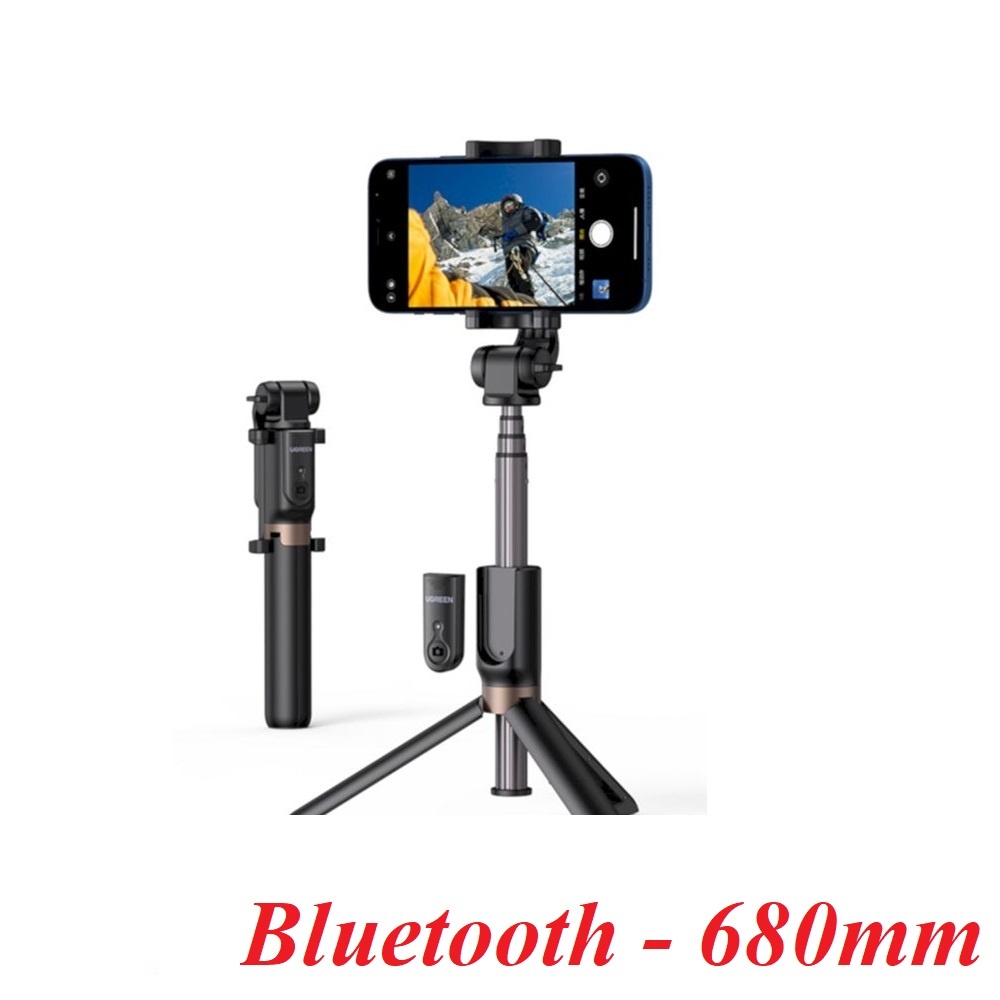 Ugreen 50735 Bluetooth 5.1 10M Tripod Selfie Stick LP508