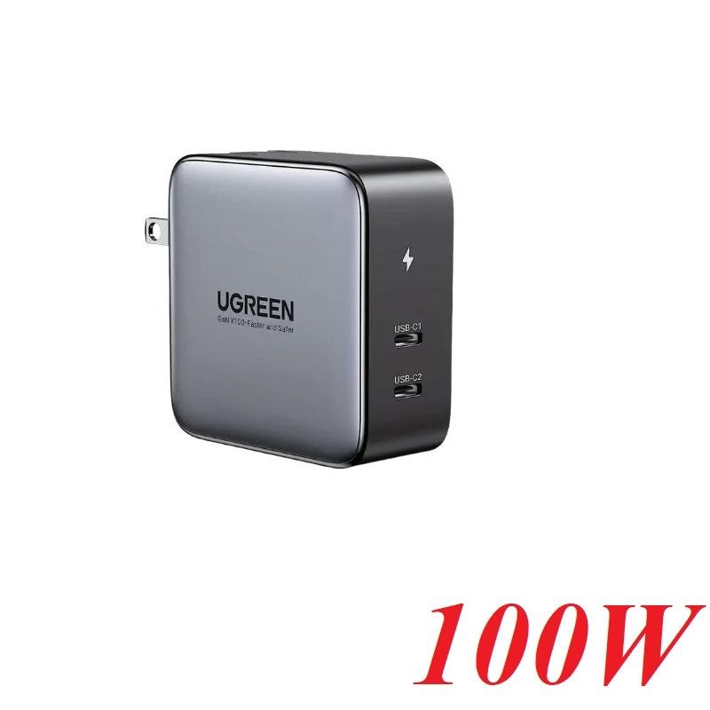 Ugreen 40795 100W 2 type c  Smart Charger us Plug CD254