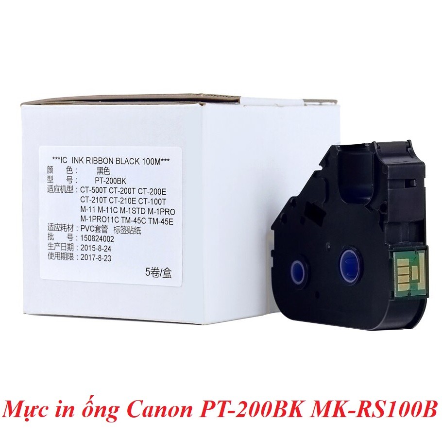 Canon 17134 PT-200BK MK-RS100B Mực in ống