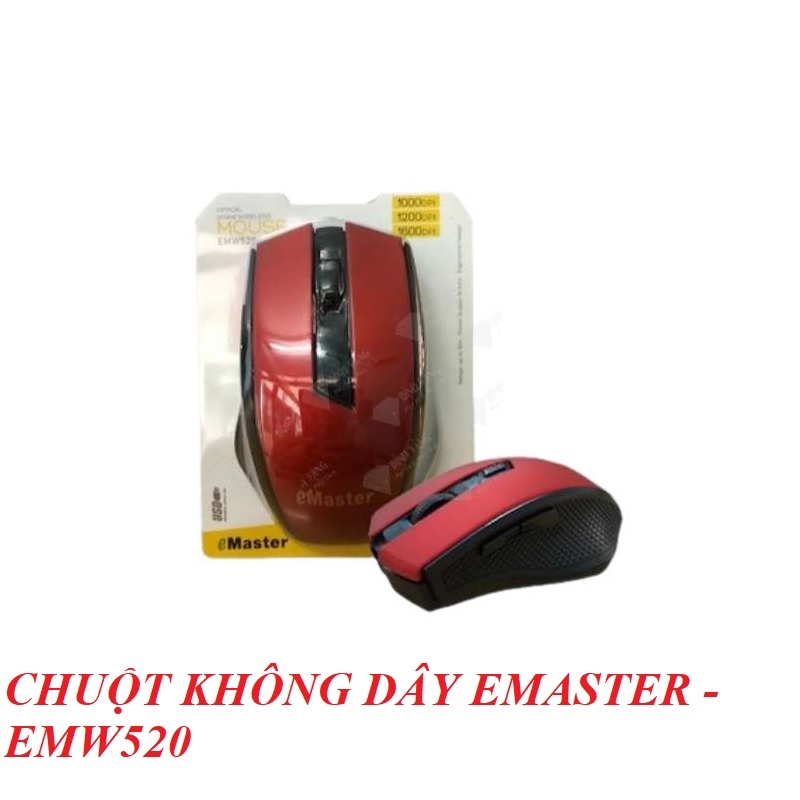 EMASTER 17290 EMW520 CHUỘT KHÔNG DÂY