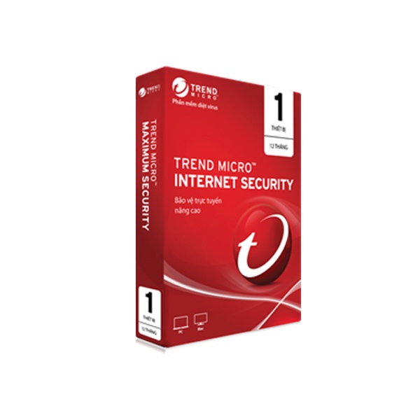 Trend Micro 37136 Phần mềm diệt Virus Internet Security 1PC