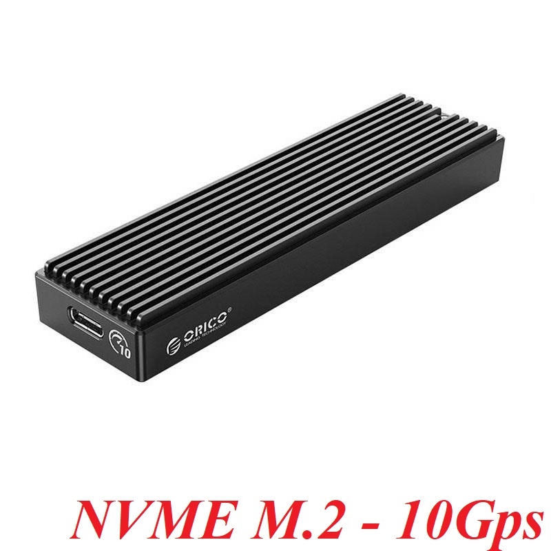 Orico M2PV-C3-BK-HW NVME M.2 10Gbps Hộp đựng ổ cứng SSD M.2 NVME Vỏ Nhôm USB 3.1, max 2TB 17441