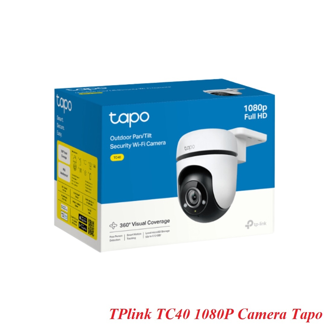 TPlink TC40 1080P Camera Tapo Wi-Fi Ngoài Trời , max 1920 x 1080px 37173