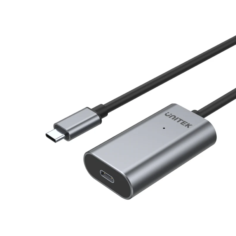 Unitek 97153 U305AGY 5M Cáp Type-C Nối Dài + Cổng cấp nguồn 5V