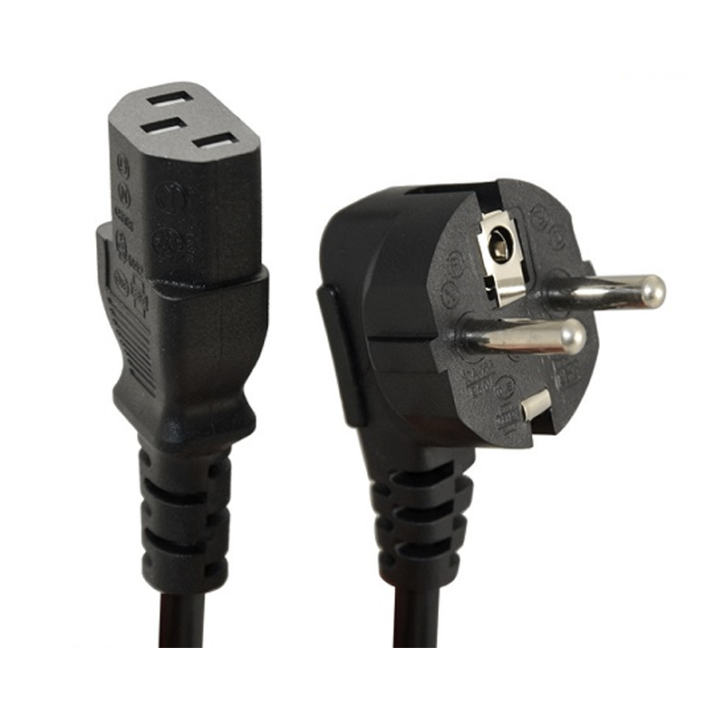 OEM-DH 12381 1.2M 10A 250V Cáp nguồn PC 2 chân dùng cho nhiều thiết bị