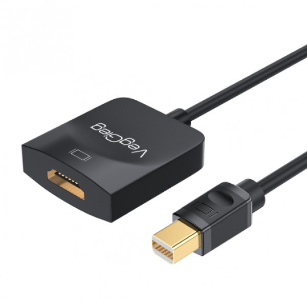 VegGieg 29553 Bộ chuyển đổi Mini DP to HDTV 4K VegGieg V-Z616