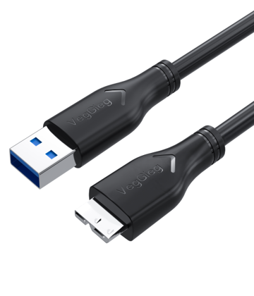 VegGieg 27538 Cáp dữ liệu USB 3.0 Mirco HDD Box VegGieg V-U318