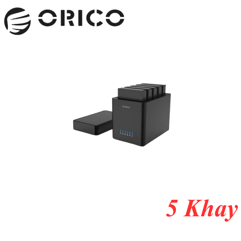 Orico Ds500U3-Bk Hộp Ổ Cứng 5 Khay 3.5'' Usb 3.0 Đen 95351