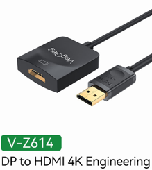 VegGieg 29052 Bộ chuyển đổi DP sang HDTV 4K VegGieg V-Z614