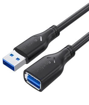 Veggieg 12253 V-U317 3m 3.0 nối dài màu đen Cáp Usb 3.0 nối dài 3m