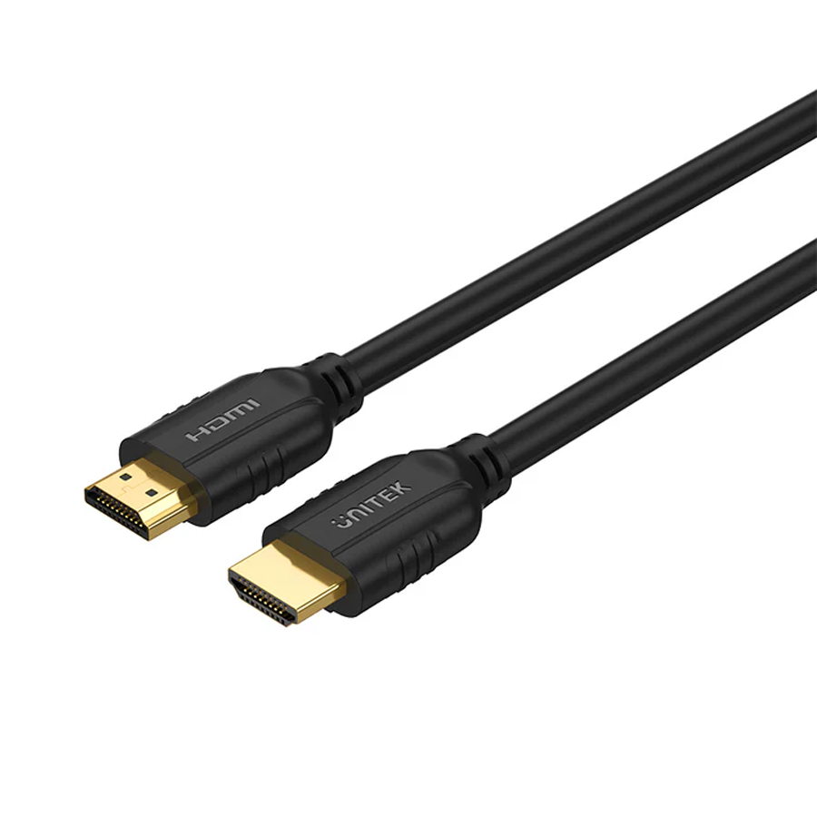 Unitek 27790 C11079BK-15m HDMI 2.0 15M màu Đen Cáp tín hiệu HDMI chuẩn 2.0 hỗ trợ phân giải 4K60hz