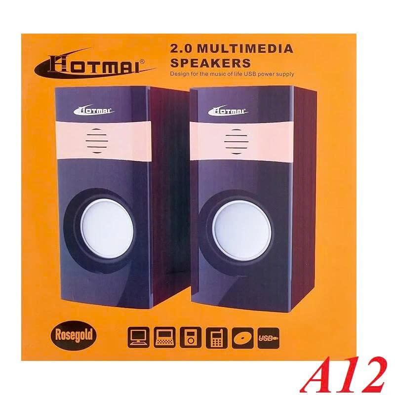 LOA 2.0 HOTMAI A12 LOA Gỗ âm thanh hay