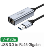 VegGieg 27707 Bộ chuyển đổi USB 3.0 sang Lan VegGieg V-K306