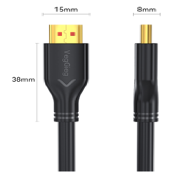 VegGieg 29268 Cáp dữ liệu HDTV 4K 2.0 20m VegGieg V-H112